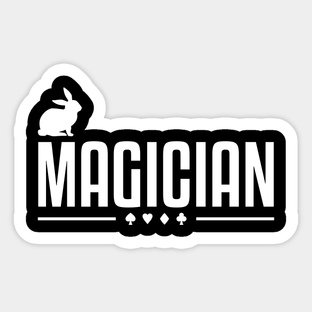 i'm a Magician Sticker by FunkyHusky